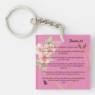 Psalm 23    keychain