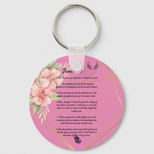 Psalm 23   keychain