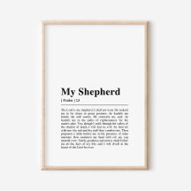Psalm 23 KJV The Lord is my Shepherd