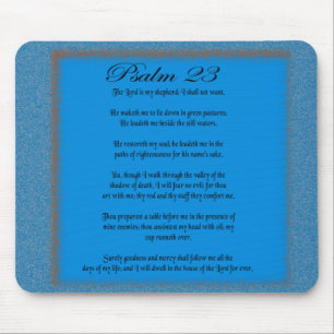 Psalm 23 mouse mat