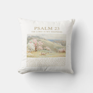Psalm 23 NKJV The Lord is My Shepherd Cushion