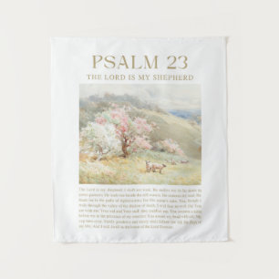 Psalm 23 NKJV The Lord is My Shepherd Tapestry