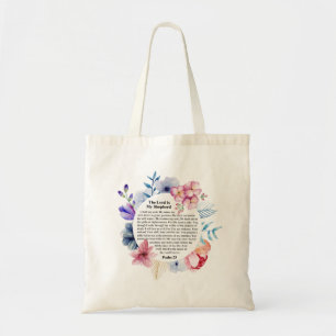 Psalm 23 NKJV The Lord is My Shepherd  Tote Bag