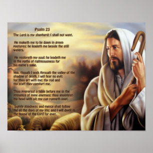 Psalm 23 poster