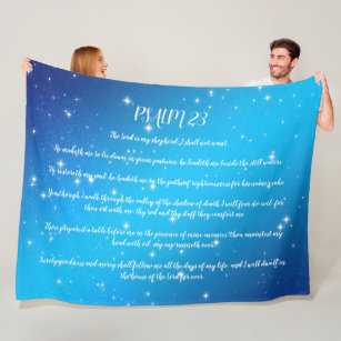 blanket with name all over