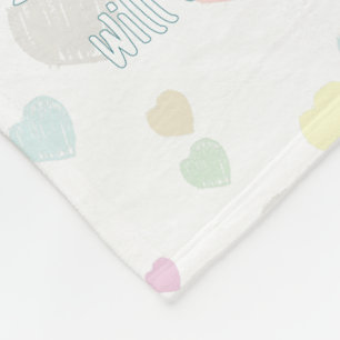 Psalm 23 Scripture Inspired Fleece Blanket