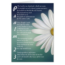 Psalm 23 - the LORD is my shepherd