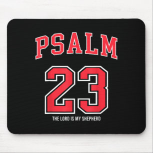 Psalm 23 The Lord Is My Shepherd Christian Footbal Mouse Mat