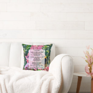 "Psalm 23 - The Lord is My Shepherd"  Cushion