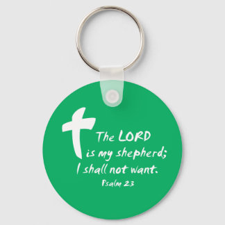 Psalm 23: The Lord is my Shepherd Key Ring