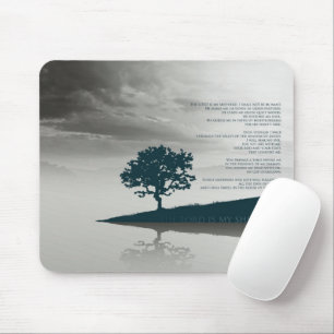 Psalm 23 - The LORD is my shepherd Mouse Mat