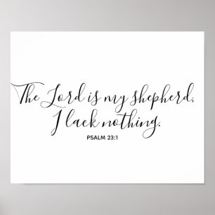 Psalm 23 Wall art