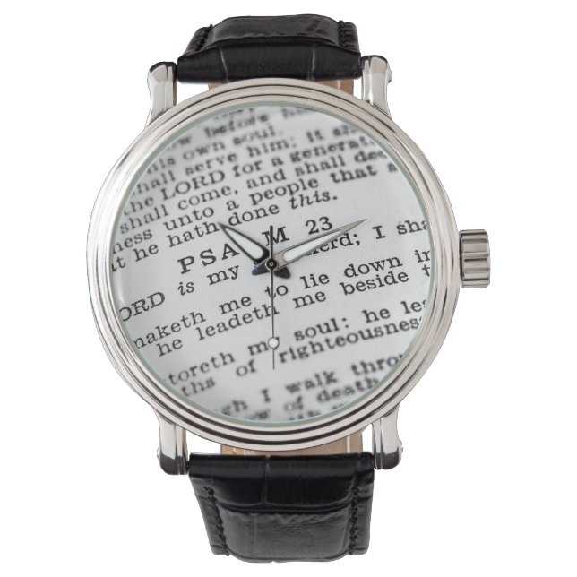 Psalm 23 watch (Front)