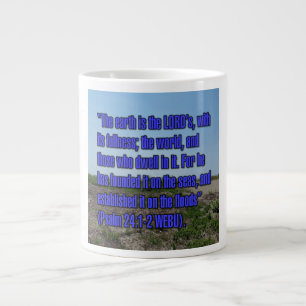 Psalm 24:1-2 WEBU Mug