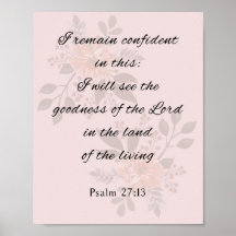 Psalm 27:13, Bible Verse