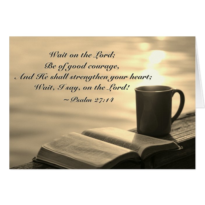 Psalm 27 sermon and commentary image