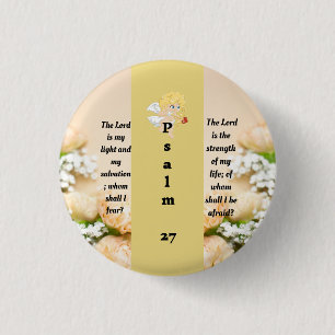 Psalm 27:1 button