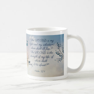 Psalm 27:1 coffee mug