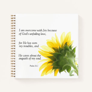 Psalm 31:7 Notebook