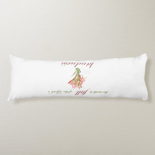 psalm 33 full kindness body cushion (Front)