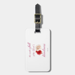 Psalm 33 – "The Earth is Full of Lord’s Kindness Luggage Tag