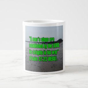 Psalm 37:23 WEBU Mug