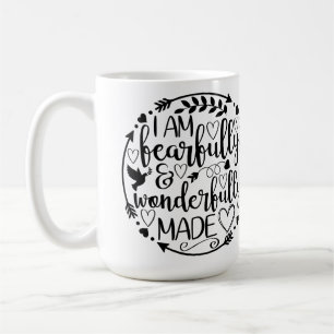 Psalm 39 Wonderfully Made Christian Scripture Coffee Mug