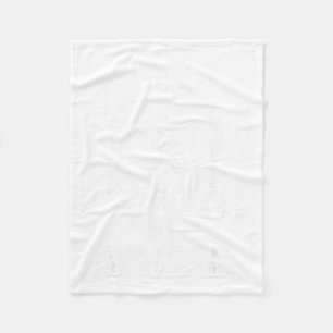 Psalm 3_7 Vintage Skull Christian Religious Bible Fleece Blanket