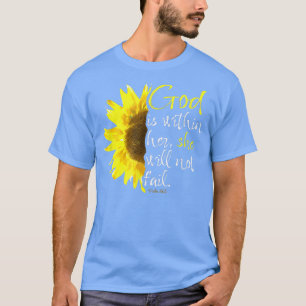 Psalm 465 God is Within Her She Will Not Fail Sunf T-Shirt