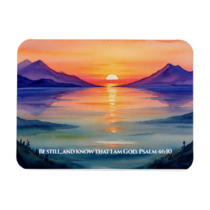 Psalm 46:10 Be still, and know that I am God Mug Magnet