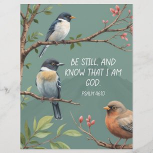 Psalm 46:10 Christian Bible Verse Image 