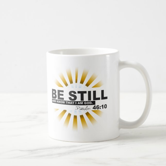 Psalm 46:10 Coffee Mug (Right)