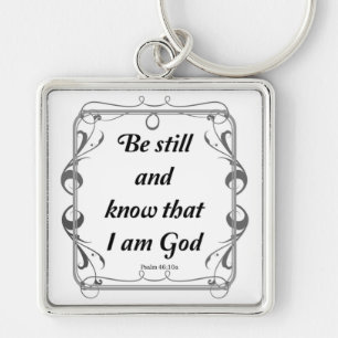 PSALM 46-10 KEY RING