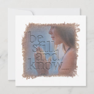 PSALM 46:10 - Personalized Notecard