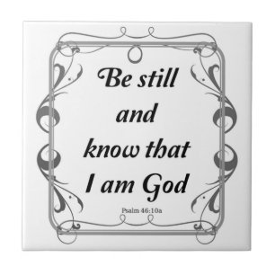 PSALM 46-10 TILE