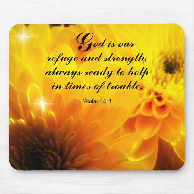 Psalm 46:1 Mousepad (Front)