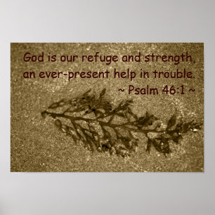 Psalm 46:1 poster
