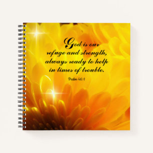 Psalm 46:1 Spiral Notebook