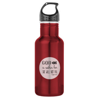 Psalm 46:5 Aluminium 532 Ml Water Bottle
