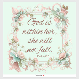 Psalm 46:5, God is Within Her