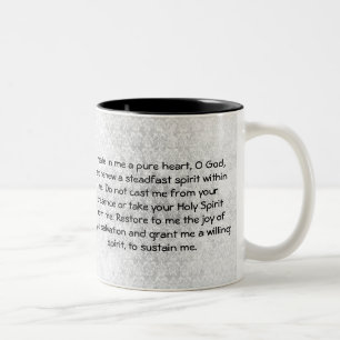 Psalm 51 Prayer Mug