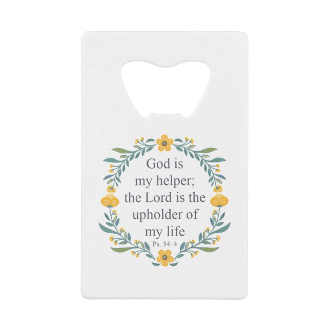 Psalm 54:4 (Front)