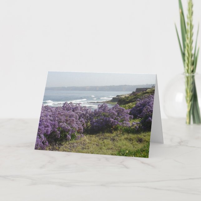 Psalm 65 Greeting Card (Front)