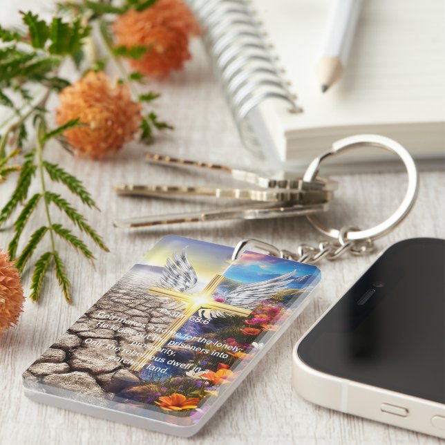Psalm 68 key ring (Front Right)