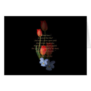 Psalm 73: 25-26 Tulips