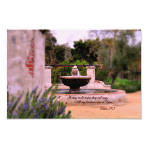 Psalm 87:7 As they make music they will sing Photo Print