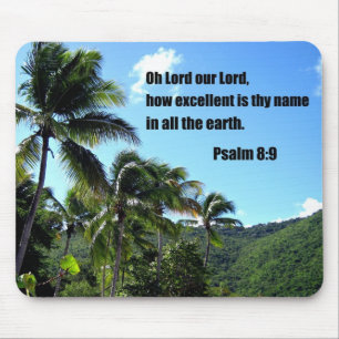 Psalm 8:9 mouse mat