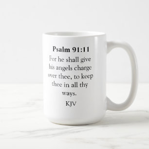 Psalm 91:11 Mug