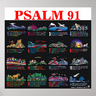 Psalm 91:1-16 poster