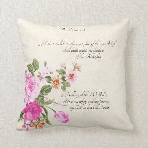 Psalm 91:1-2   cushion